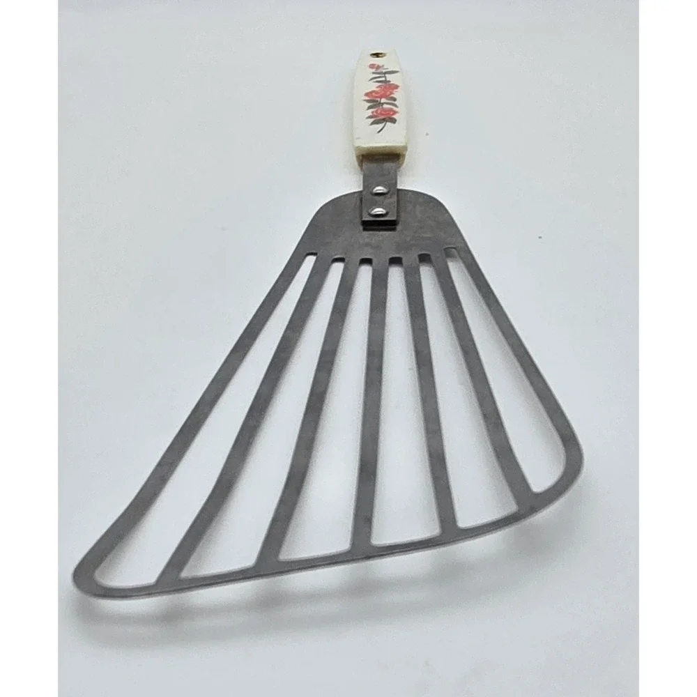 W Mark Stainless Steel Slotted Spatula Turner Silver‎ Kitchen Cooking Utensil